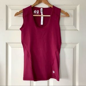 NWT ~ 4-U ~ Sleeveless gym top